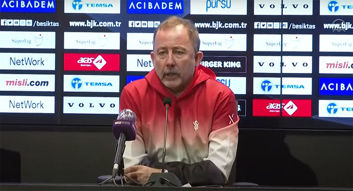 Beşiktaş'ta Sergen Yalçın dönemi sona erdi